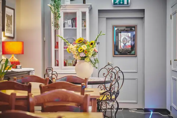 Inside The Legacy Hostel and The Classic Private Rooms in central Brussels