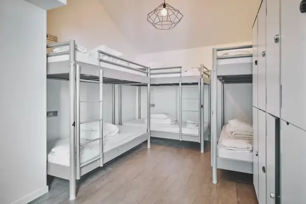 Inside The Legacy Hostel and The Classic Private Rooms in central Brussels