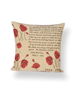 Flanders field pillow