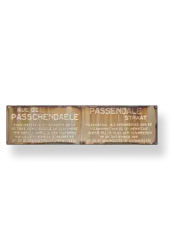 Passchendaele commemorative signs